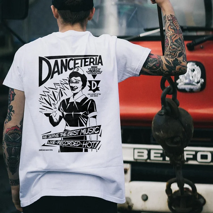 Danceteria We Serve The Best Music T-shirt