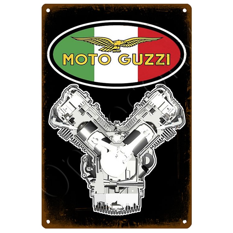 Moto Guzzi - Vintage Tin Signs/Wooden Signs - 20*30cm/30*40cm