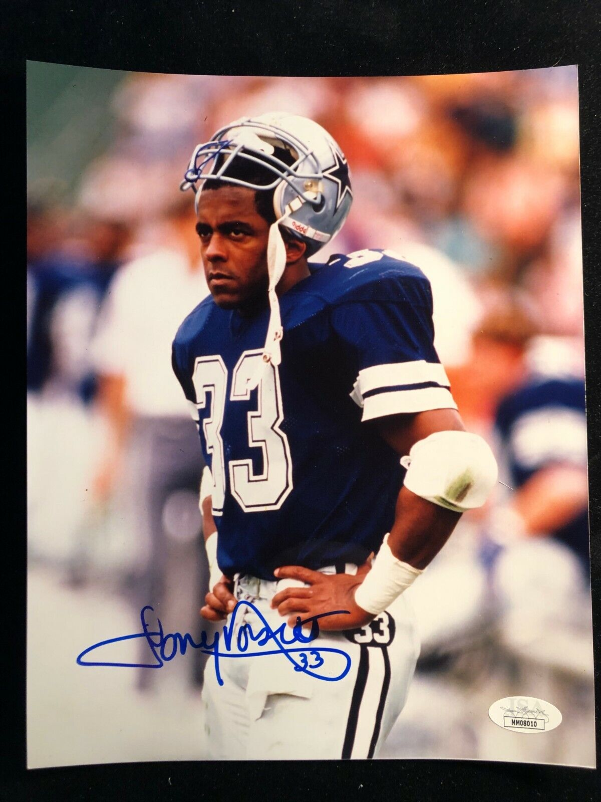 Tony Dorsett Dallas Cowboys Signed Autographed 8X10 Photo Poster painting JSA MM08010