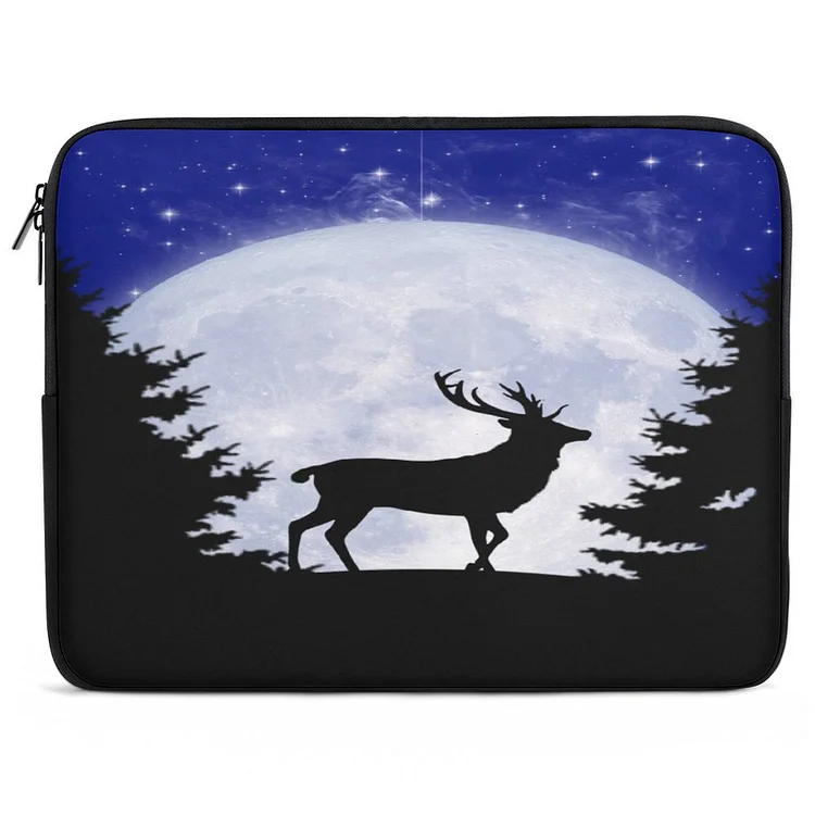 Laptop Sleeve  Multi Size Animal Deer Christmas T-shirt  customized, personalized, gift