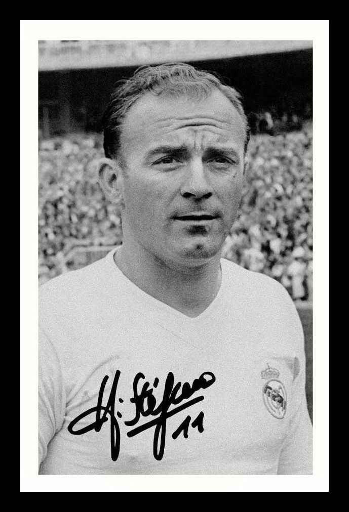 Alfredo Di Stéfano - Real Madrid Autograph Signed & Framed Photo Poster painting 1