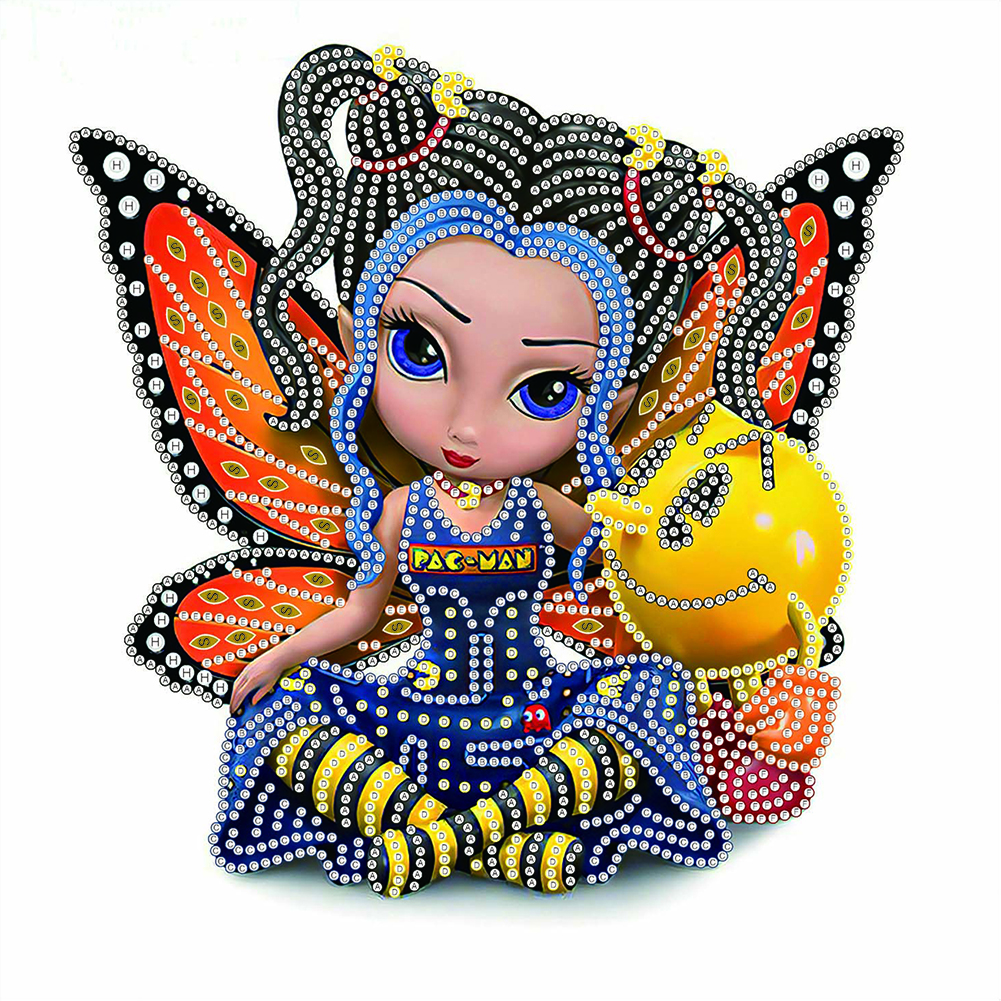 

Flower Fairy - Special Shaped Diamond Painting - 30*30CM, 501 Original