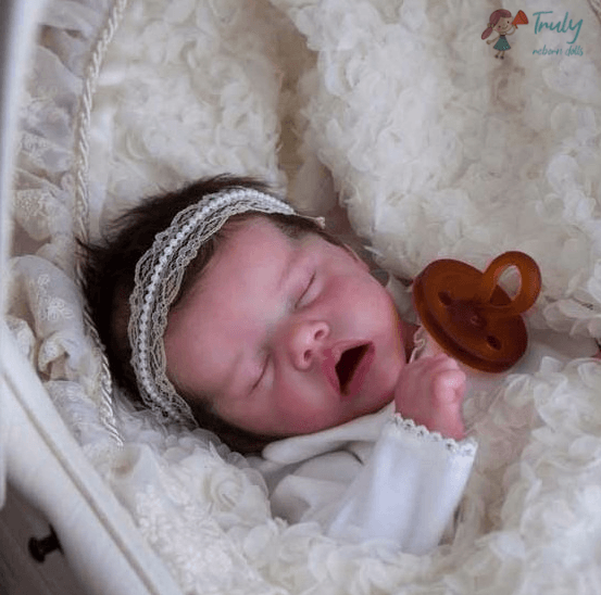 Reborns Shop 12'' Lyra Realistic Baby Girl Doll Exclusively 2023