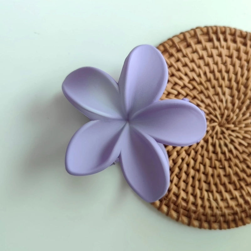 Egg Flower Hairpin Transparent AB Color Grab Hair Shark Clip Gradient Hair Grab Advanced Hair Accessories