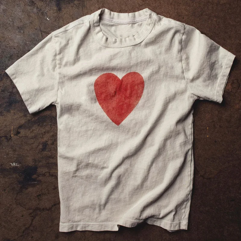 ❤️Happy Valentine's Day❤️Vintage 7 oz Midweight Cotton Unisex Love T-Shirt
