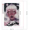 uk.everydayedeals (Limited Stock)Diamond Painting - Round AB Drills - Dark Candy Girl(45*65cm)