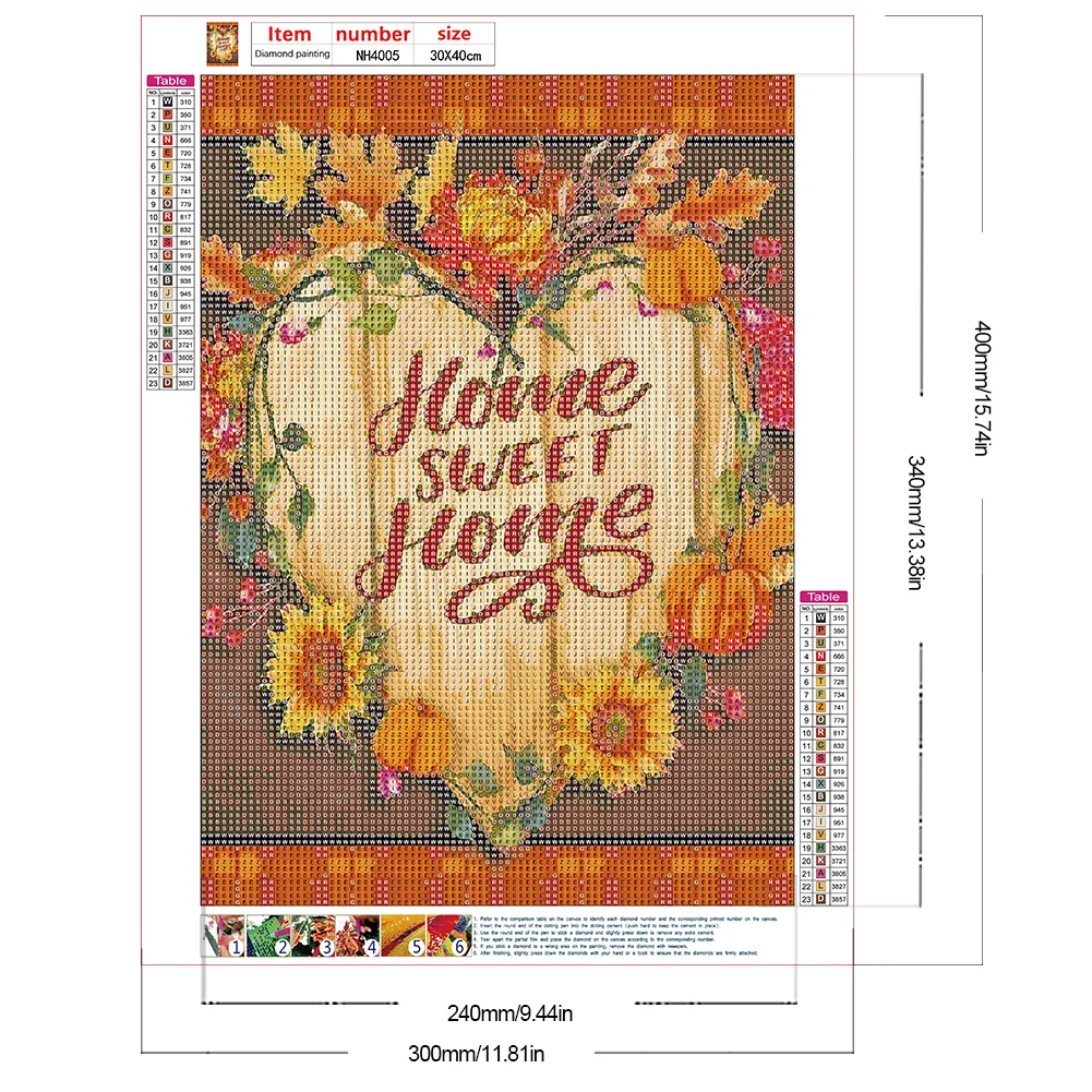 Diamond Painting - Full Round Drill - Sunflower Home(Canvas|30*40cm)