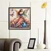 Butterfly fairy-full round diamond painting-40*40cm