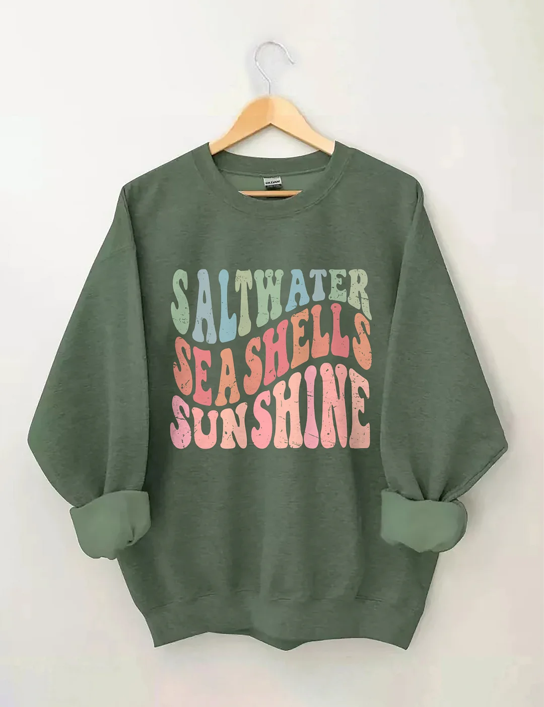 Saltwater Seashells Sunshine Sweatshirt