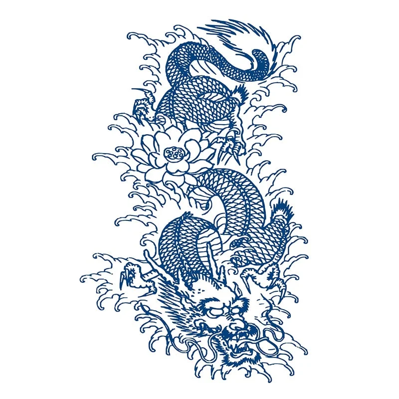 GH101-150 herbal juice tattoo stickers semi-permanent lasting men and women tattoo waterproof sweat plant juice tattoo stickers