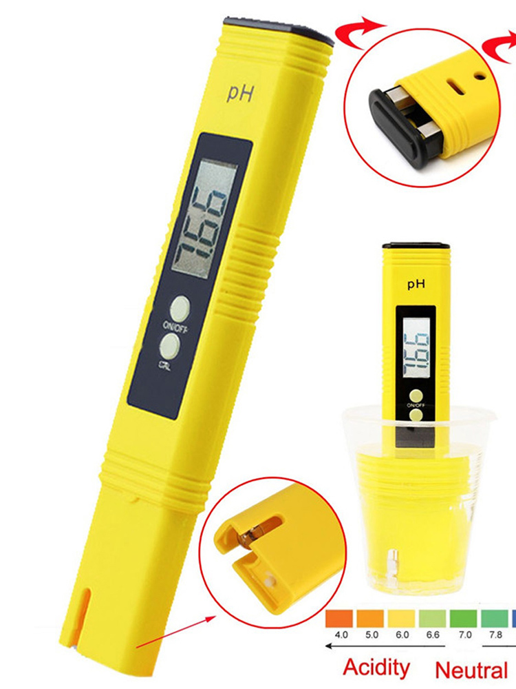 

Portable Digital LCD Pen PH Meter Tester Aquarium Pool Water Wine Monitor, 501 Original