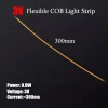 1.8Mm Narrow 360 Degree Luminous Cob Strip 3/24V Led Filament Flexible Silicone Lamp Edison Bulb Diode Filament Diy Decoration