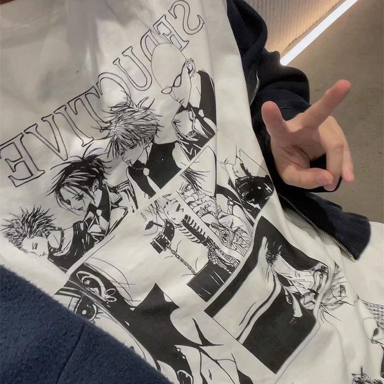Anime Nana Punk Style T-shirt weebmemes