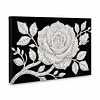 (20x30cm)DIY Rose Flower Framed Handmade Pearl Painting Art Craft Kit Living Home Decor