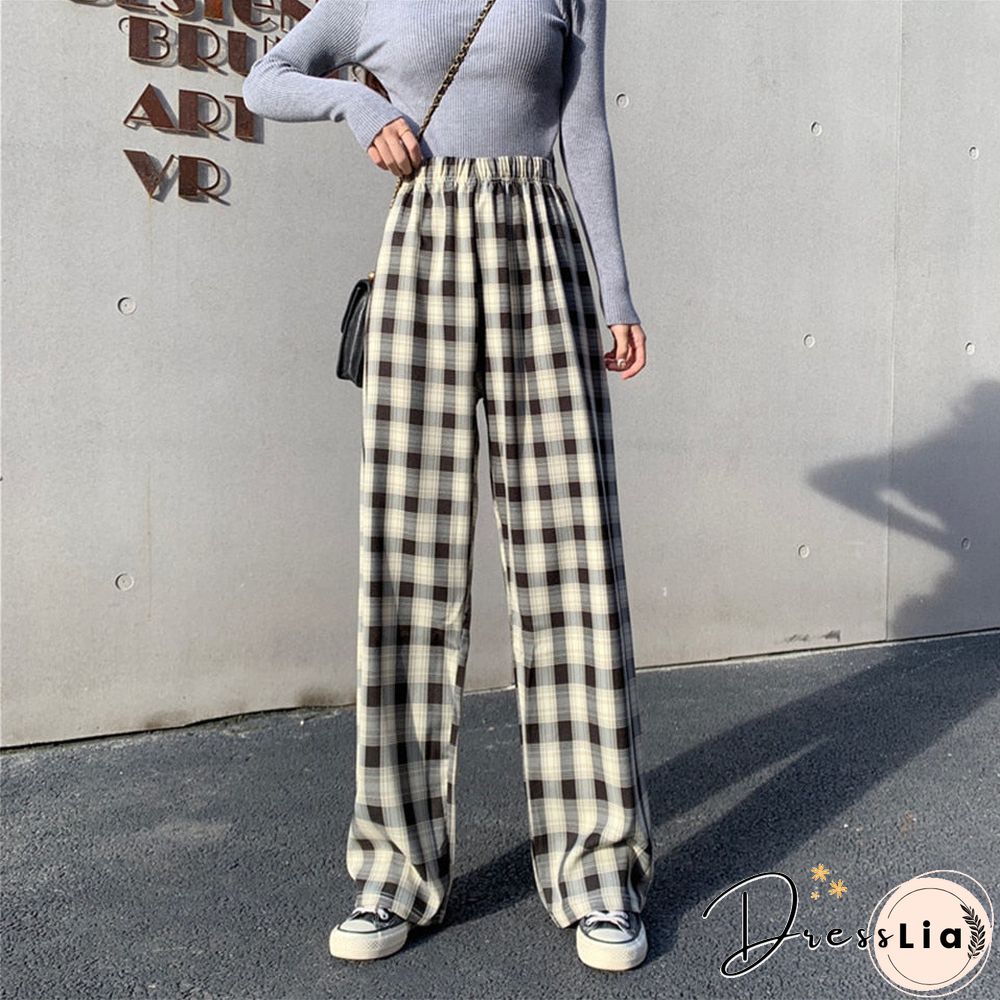 Sweatpants Womens Clothes Pants Streetwear Winter Fashion Korean Style Wide Leg Harajuku