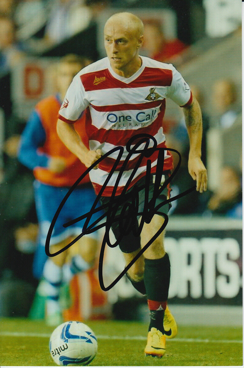 DONCASTER ROVERS HAND SIGNED DAVID COTTERILL 6X4 Photo Poster painting 1.