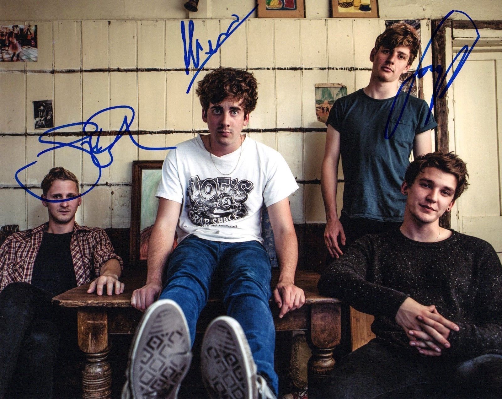 GFA British Rock Band * CIRCA WAVES * Signed 8x10 Photo Poster painting AD1 COA