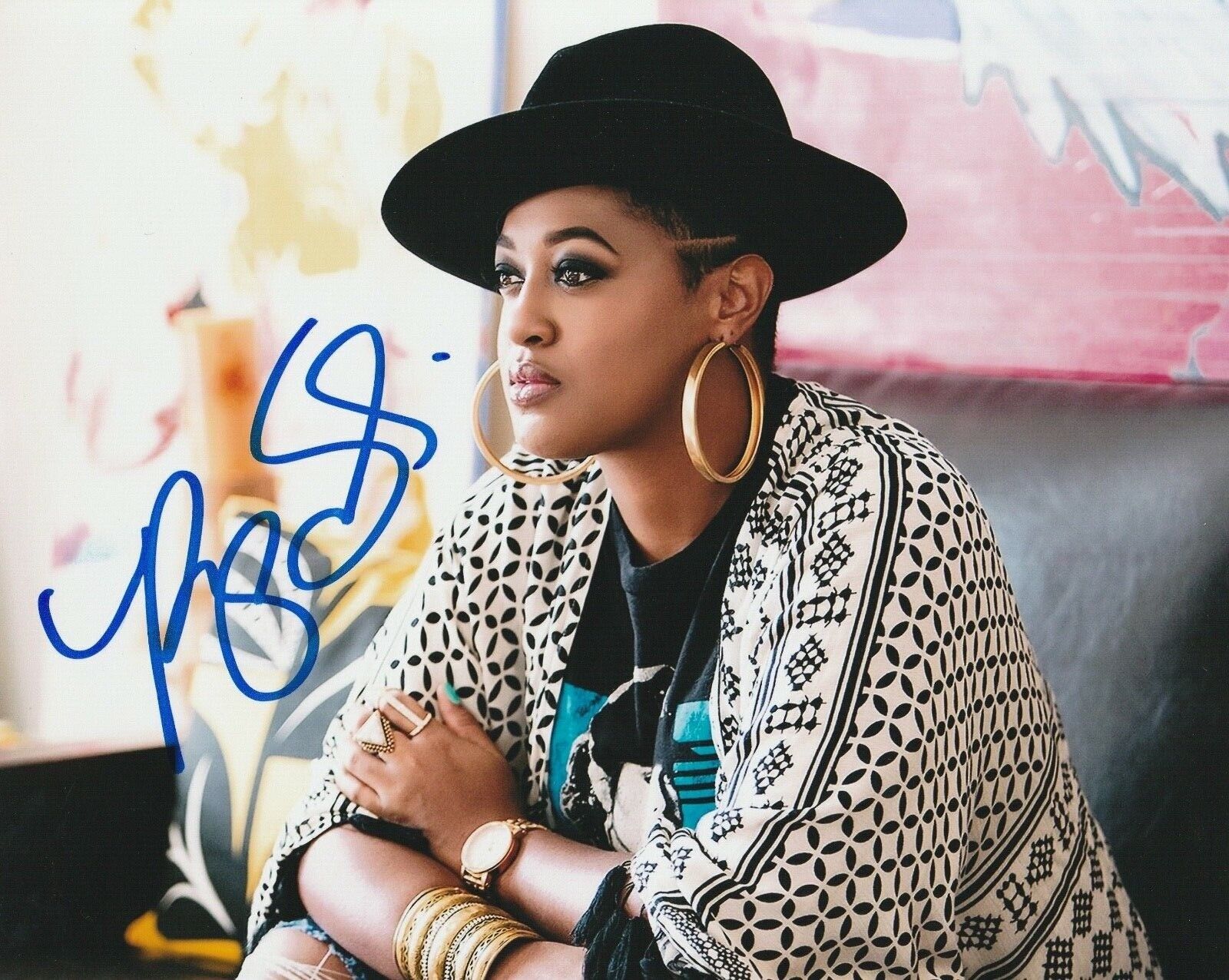 * RAPSODY * signed autographed 8x10 Photo Poster painting * POWER * SIJOURNER * 2