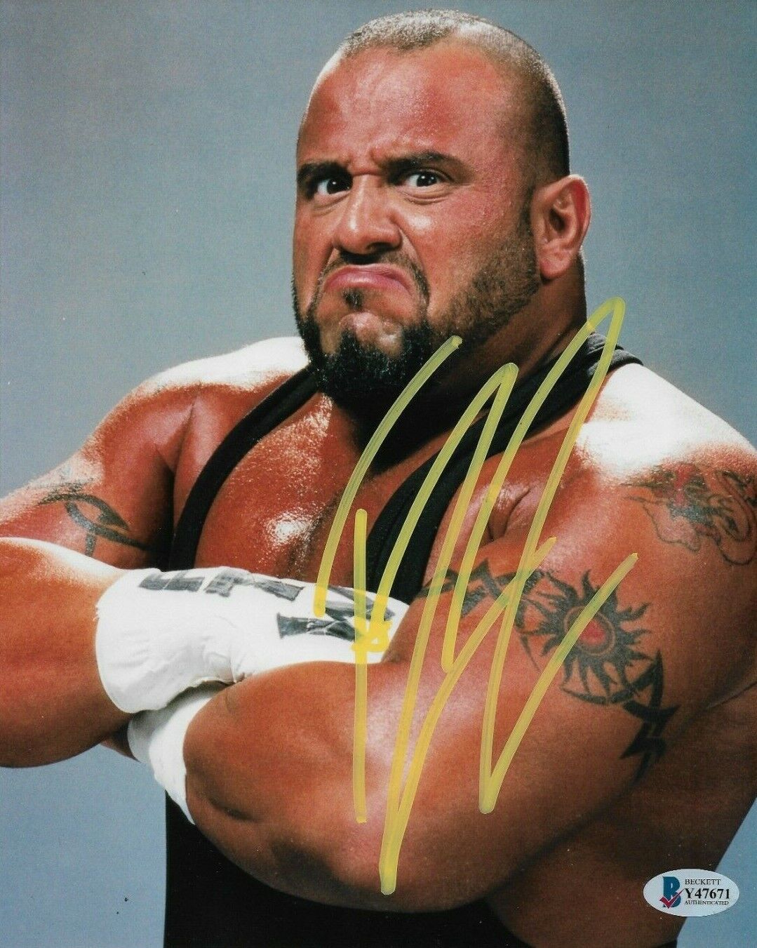 WWE TAZZ HAND SIGNED AUTOGRAPHED 8X10 WRESTLING Photo Poster painting WITH BECKETT COA RARE 2