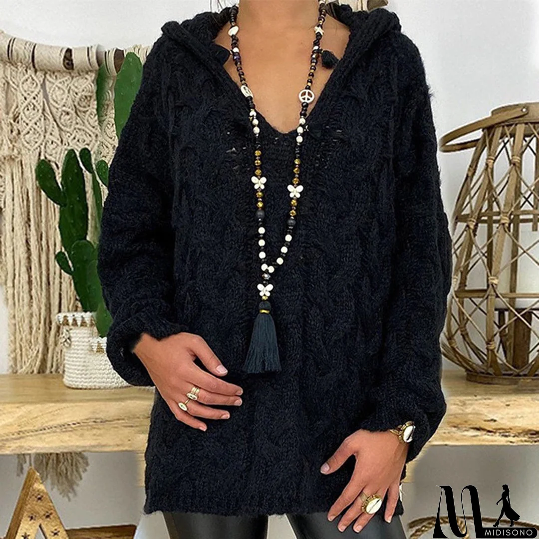 MidiSono - Classic and Elegant winter Pullover