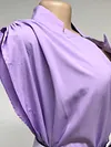 Urban V-Neck One-Shoulder Long Sleeve Asymmetric Midi Dress