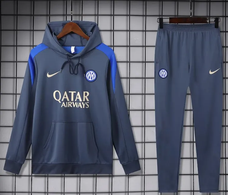 24-25 season Inter Milan training hooded training jersey
