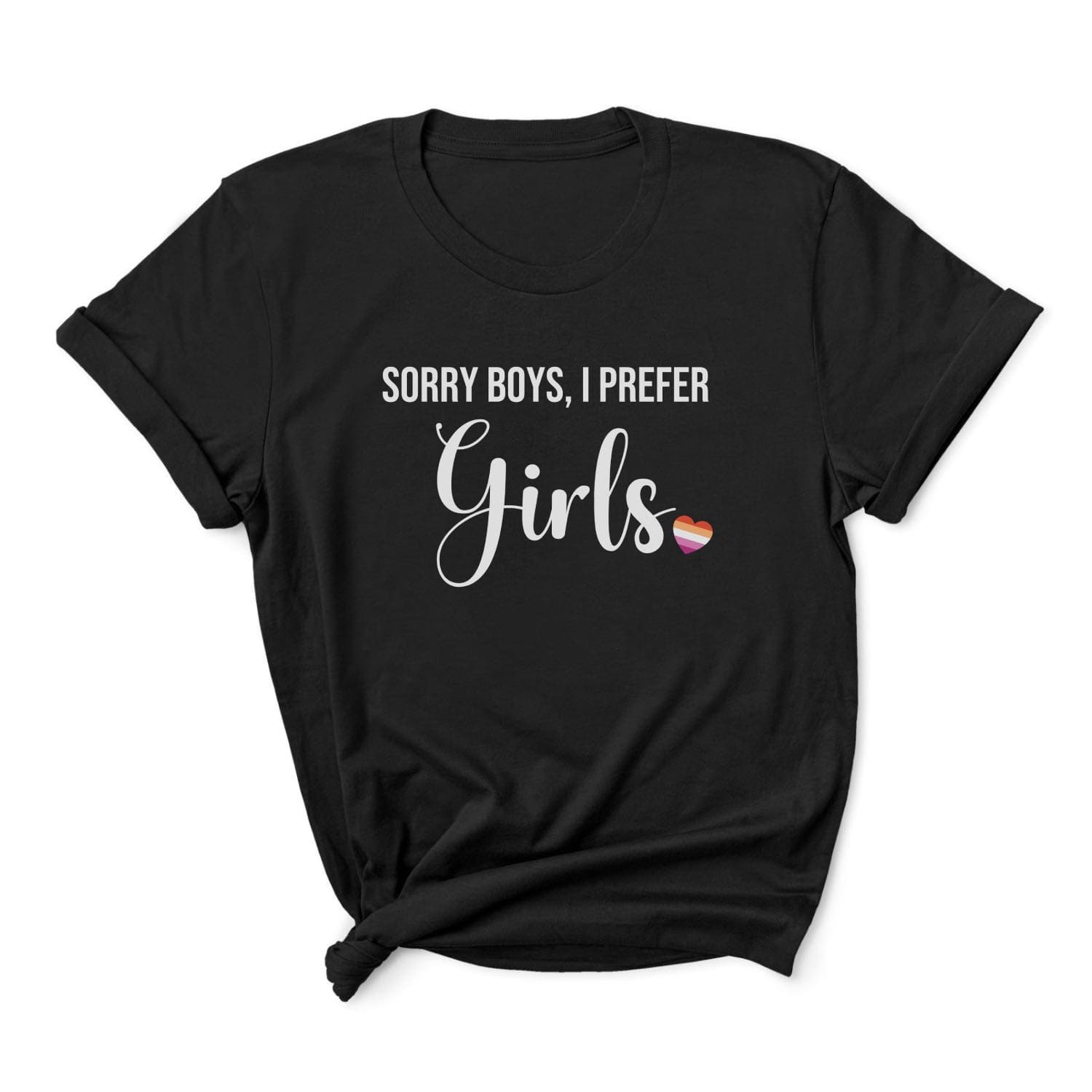 Lesbian t-shirt I prefer girls