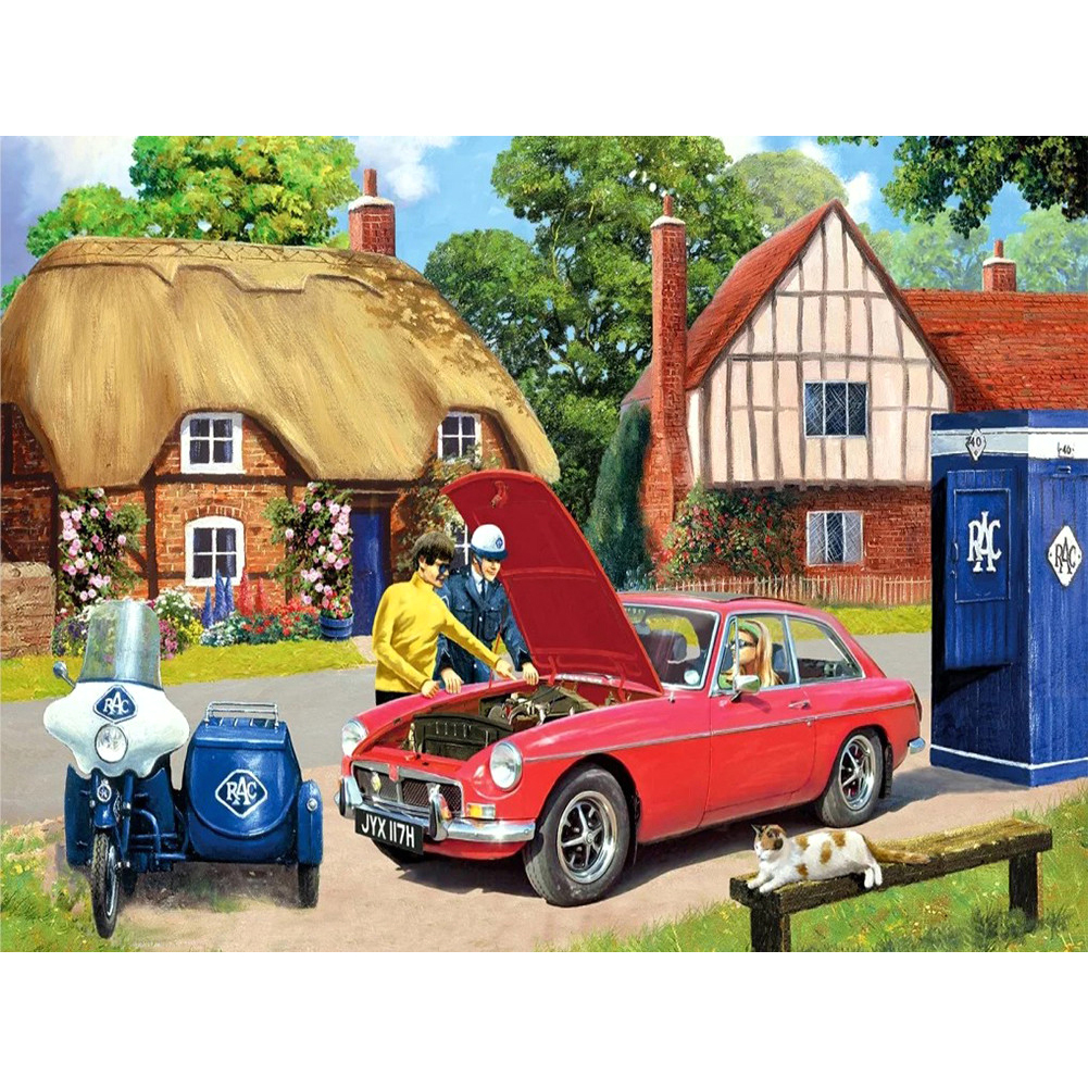 

Car - Square Drill Diamond Painting - 40*30CM, 501 Original