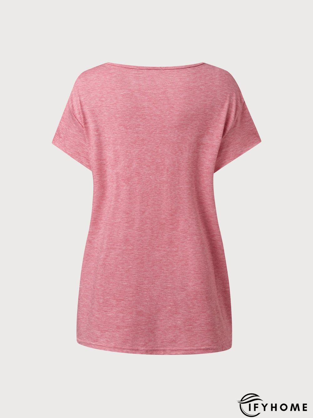 Letter Casual Loosen Short Sleeve T-Shirt | IFYHOME