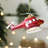 Cute Christmas Tree Red White Hanging Decors
