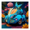 Diamond Painting-DIY Full Round Drill Car