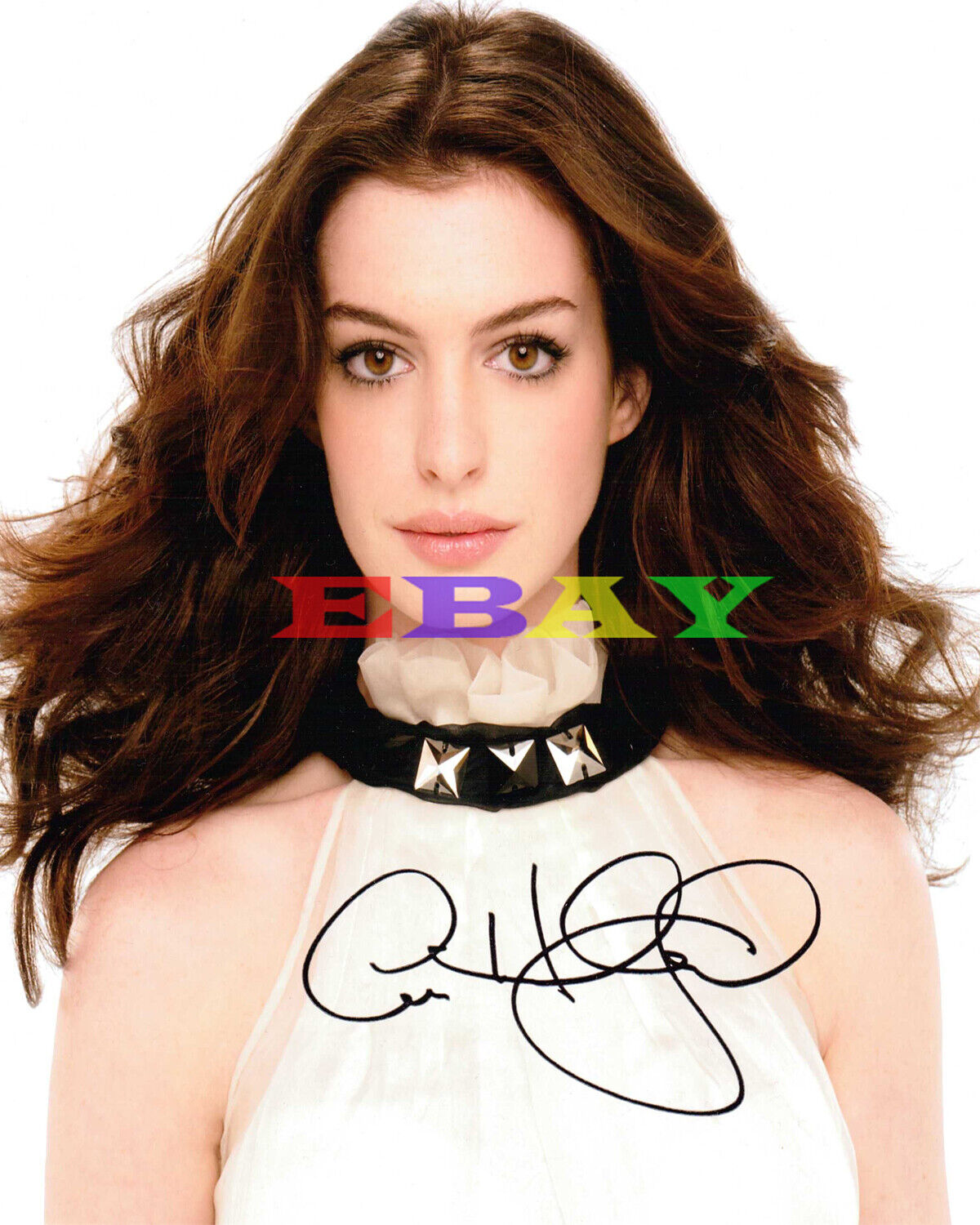 Anne Hathaway Autographed Signed 8x10 Photo Poster painting Reprint