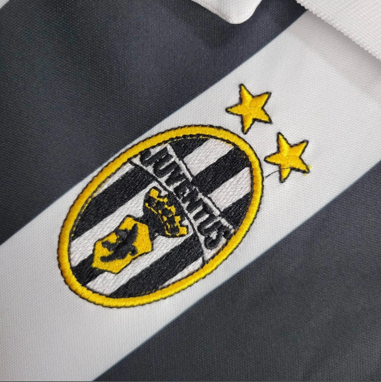 Retro Juventus 1999/2000 Home Long Sleeve Football Shirt Thai Quality