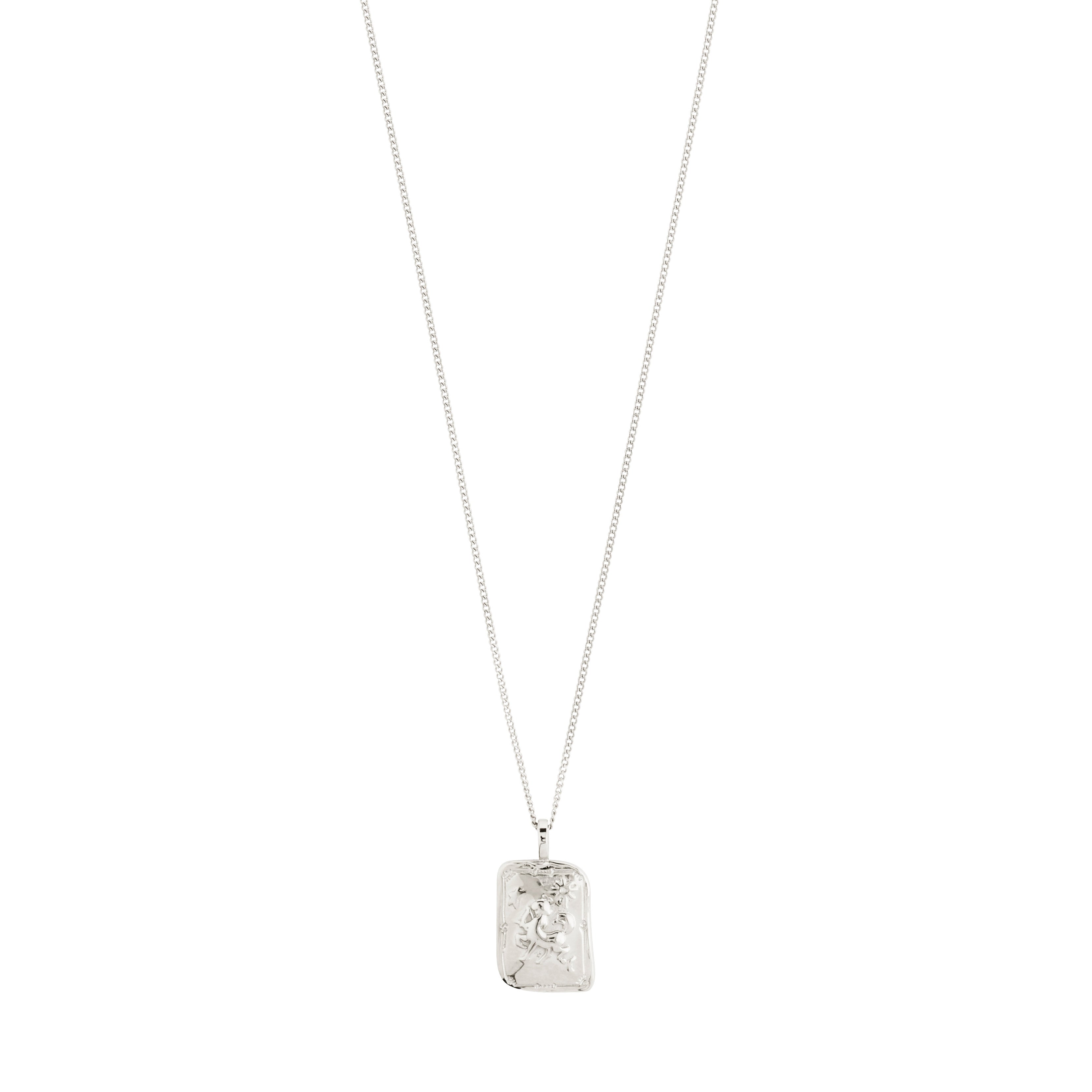 SAGITTARIUS Zodiac Sign necklace, silver-plated