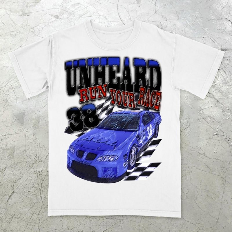 Car Rock Hip Hop Street Short Sleeve T-shirt