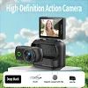 Outdoor sports camera, HD recording camcorder, WiFi magnetic detachable thumb camera