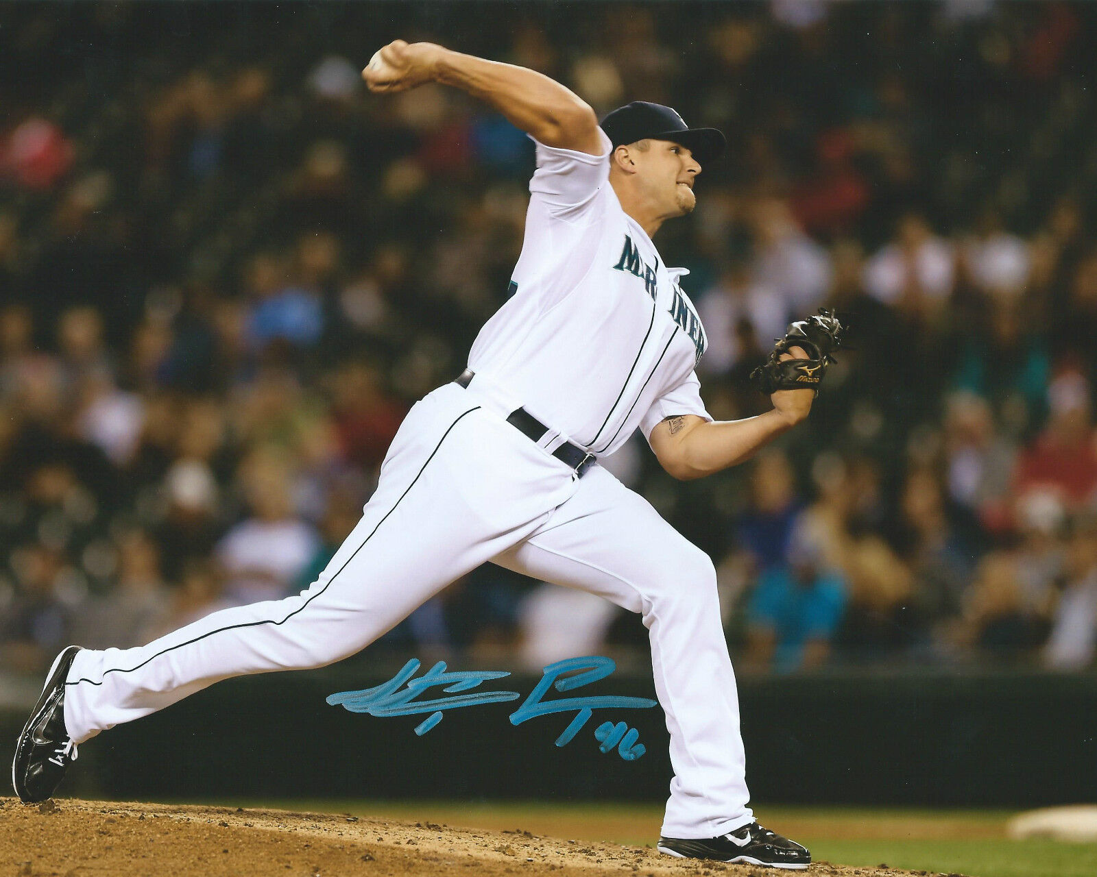 **GFA Seattle Mariners *STEPHEN PRYOR* Signed 8x10 Photo Poster painting S5 COA**