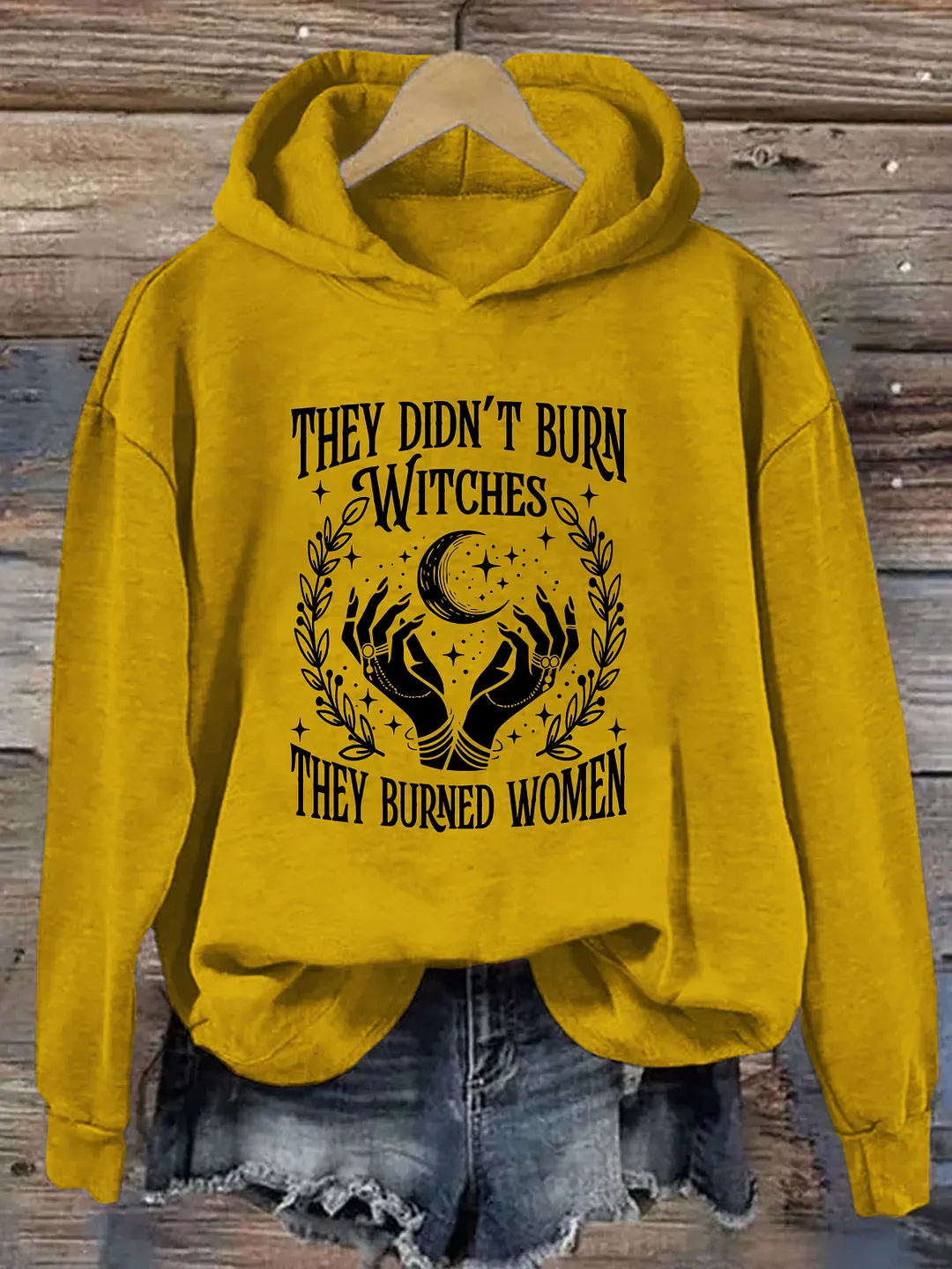 They Didn't Burn Witches They Burned Women Hoodie