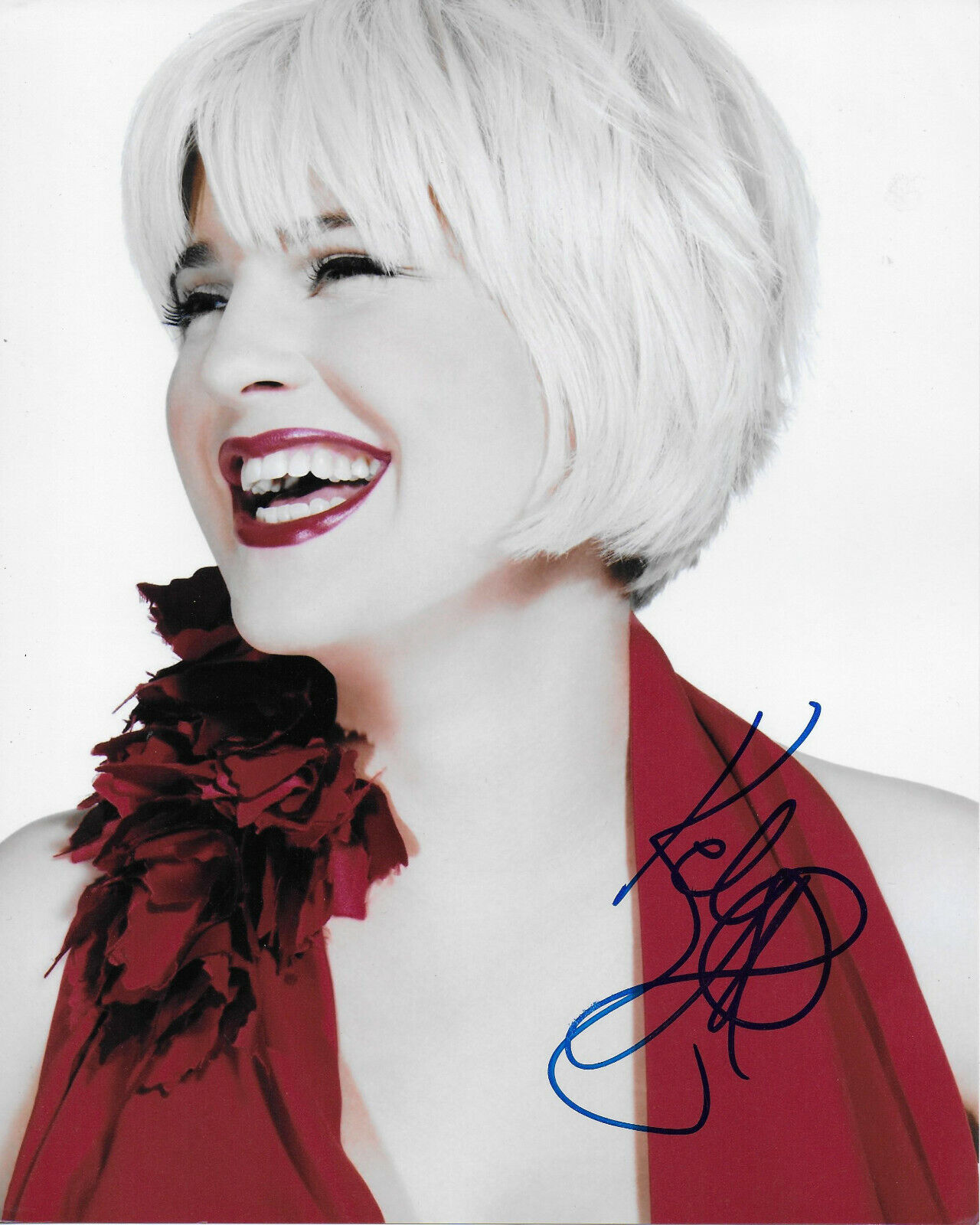 Kelly Osbourne Original Autographed 8X10 Photo Poster painting