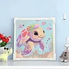 Diamond Painting -DIY Round Drill Sea Turtles with Framed