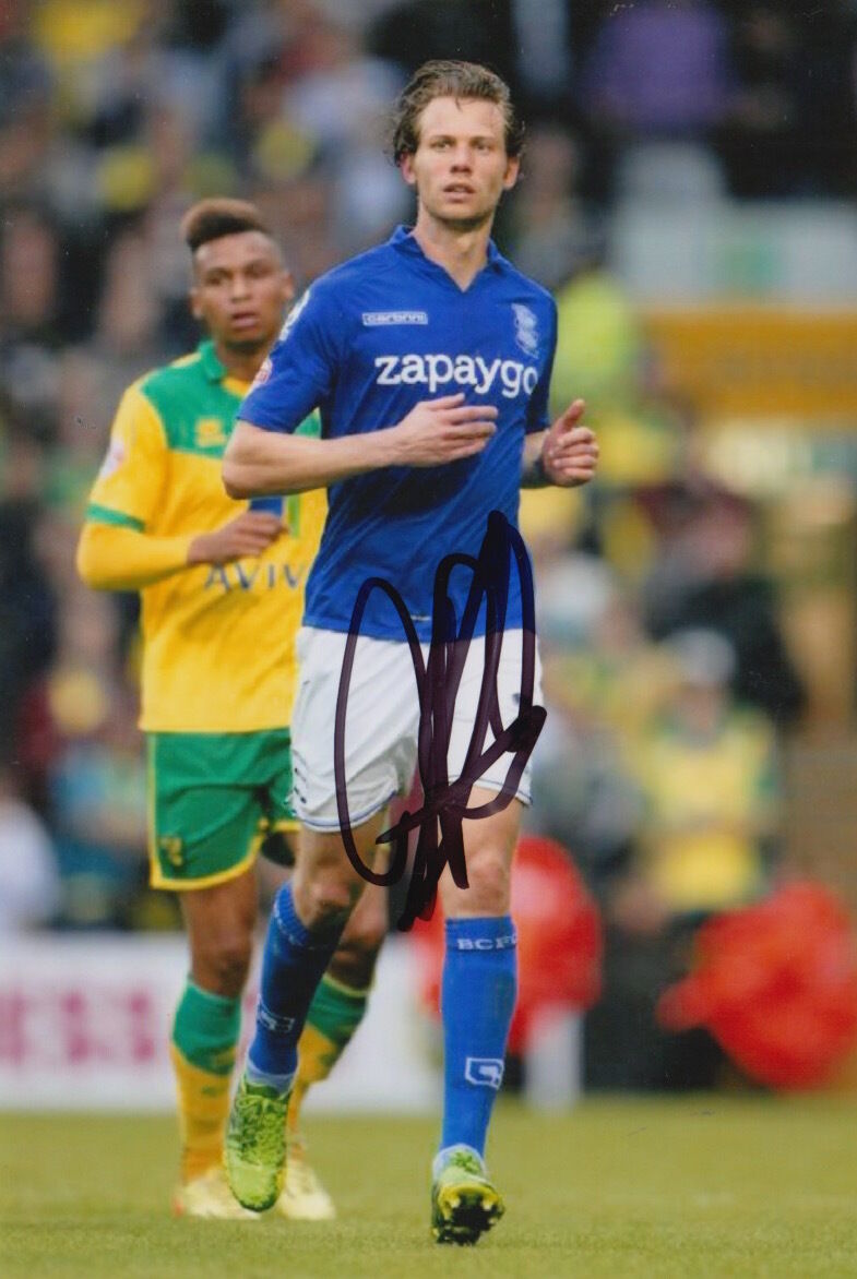 BIRMINGHAM CITY HAND SIGNED JONATHAN SPECTOR 6X4 Photo Poster painting.