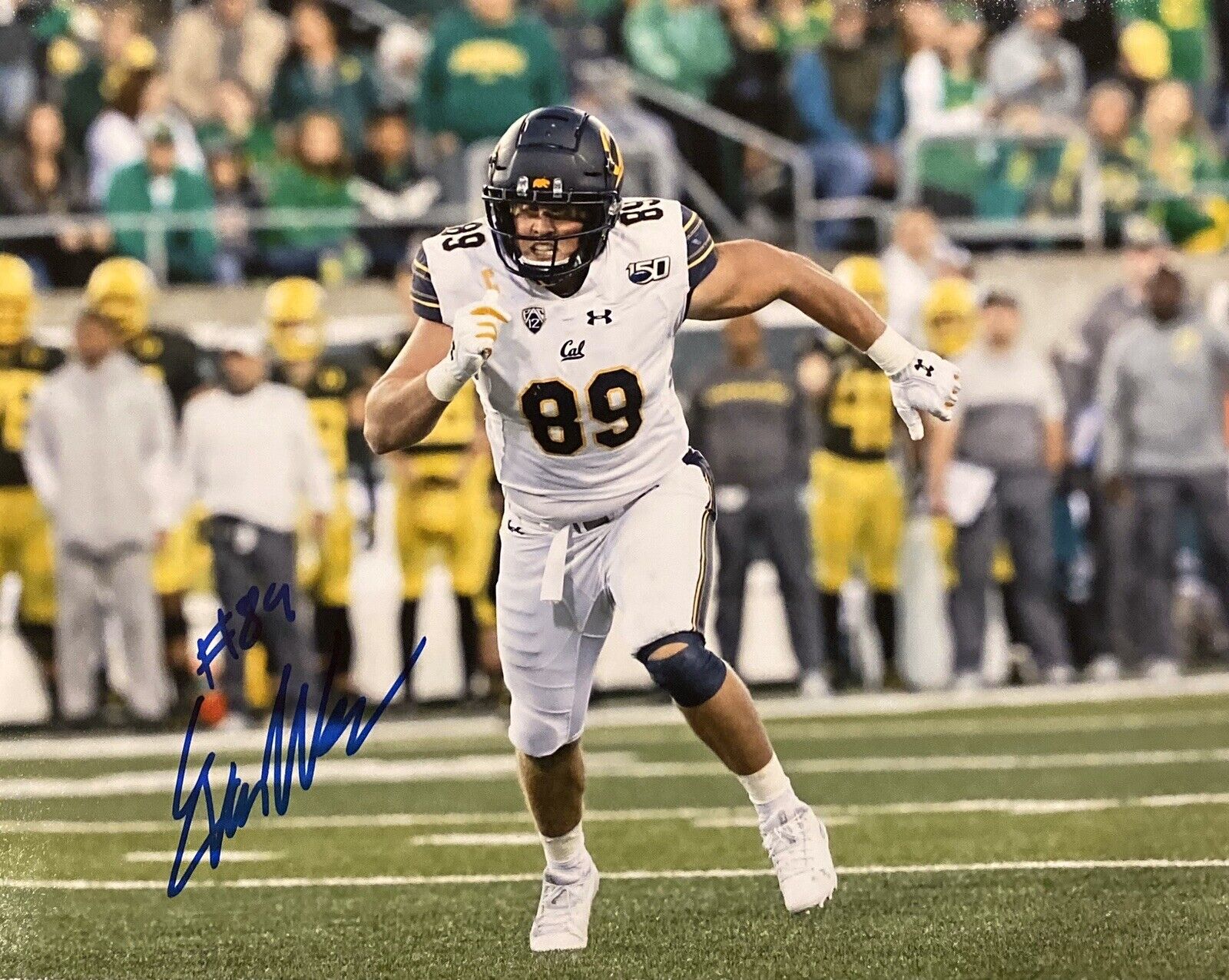 EXACT PROOF! EVAN WEAVER Signed Autographed CAL GOLDEN BEARS Football 8x10 Photo Poster painting