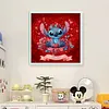 Red Heart Stitch-11CT Stamped Cross Stitch 40*40cm/15.75*15.75in