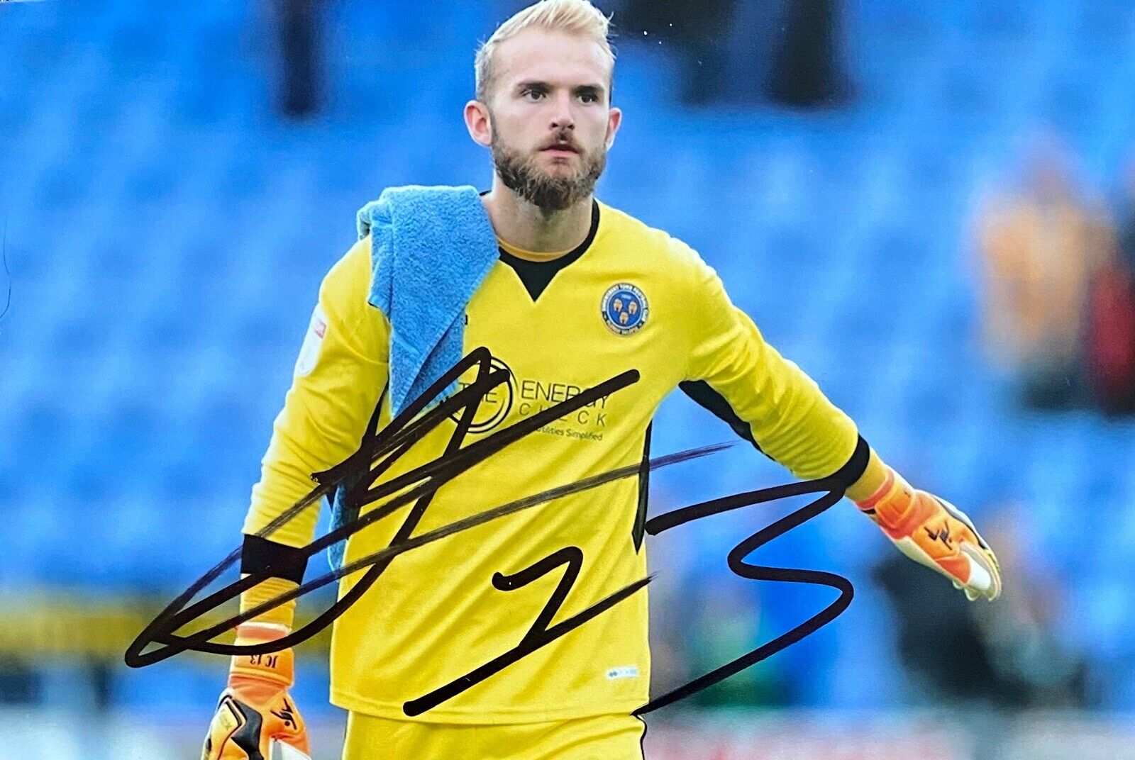 Joel Coleman Genuine Hand Signed 6X4 Photo Poster painting - Shrewsbury Town