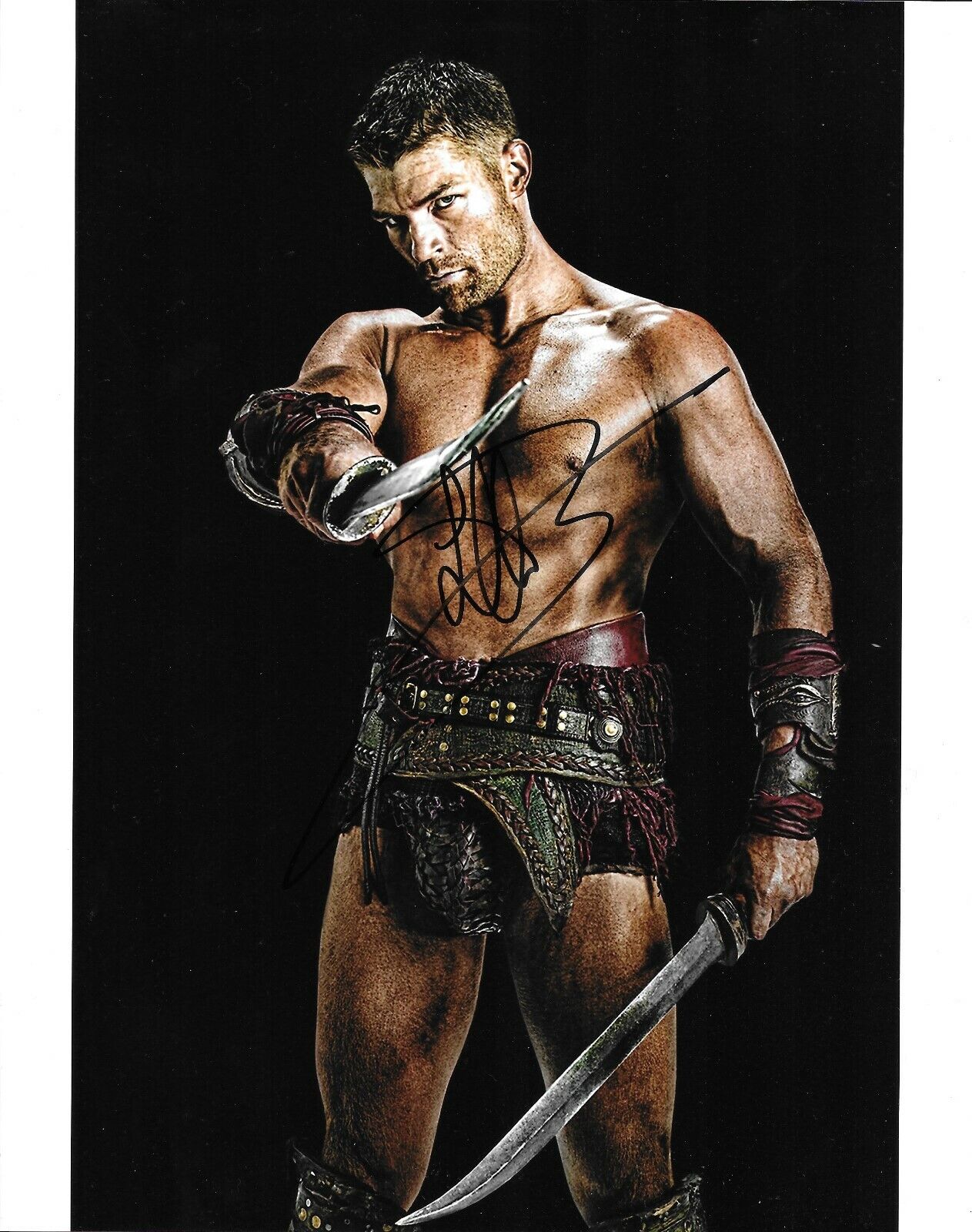 Liam McIntyre Spartacus autographed Photo Poster painting signed 8x10 #17