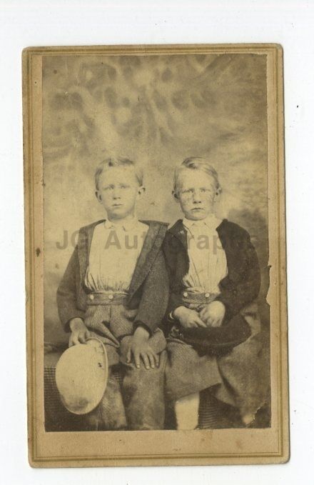 19th Century Children - Original 19th Century Carte-de-visite Photo Poster paintinggraph