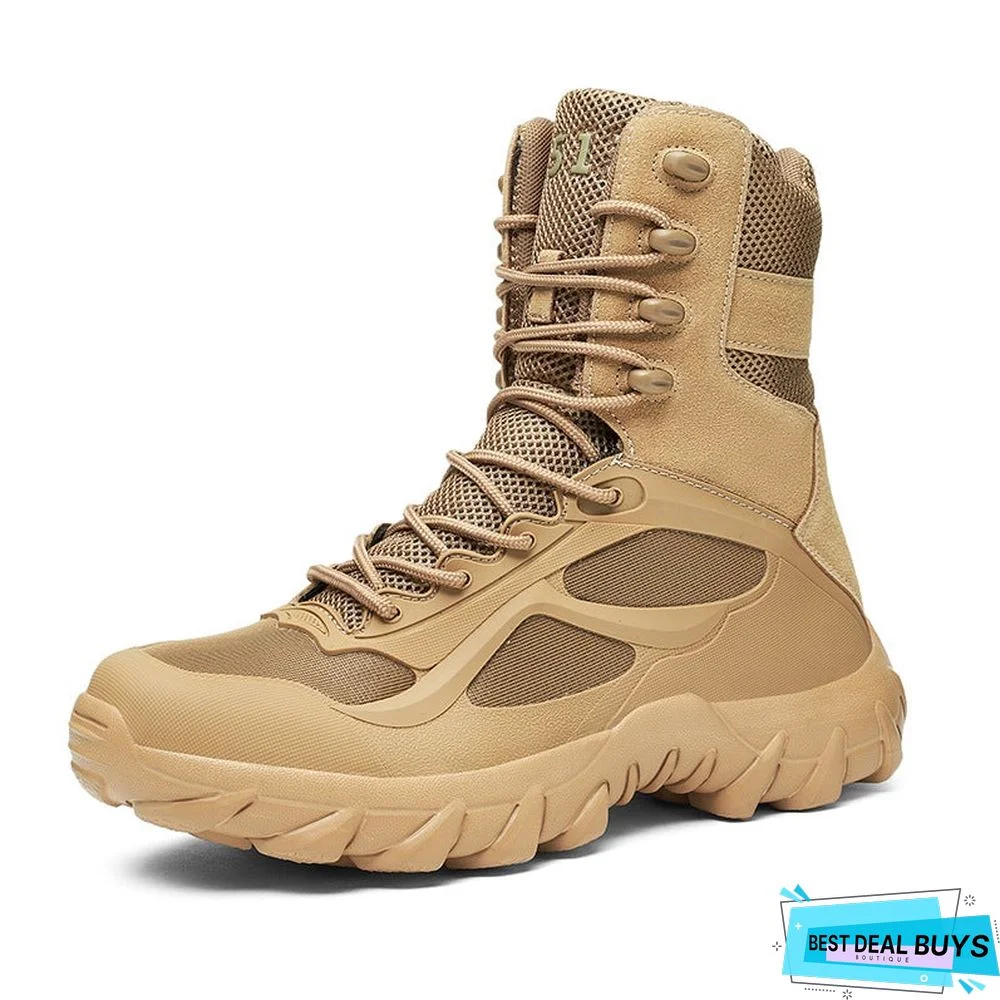 Men's High Martin Boots Ultralight Tooling Outdoor Men's Boots