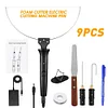 9pcs/set Electric Foam Cutter Heating Wire Electric Cutter for Carving (EU)