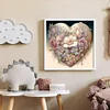Love Flowers-11CT/16CT Stamped Cross Stitch 50*50cm/19.69*19.69in