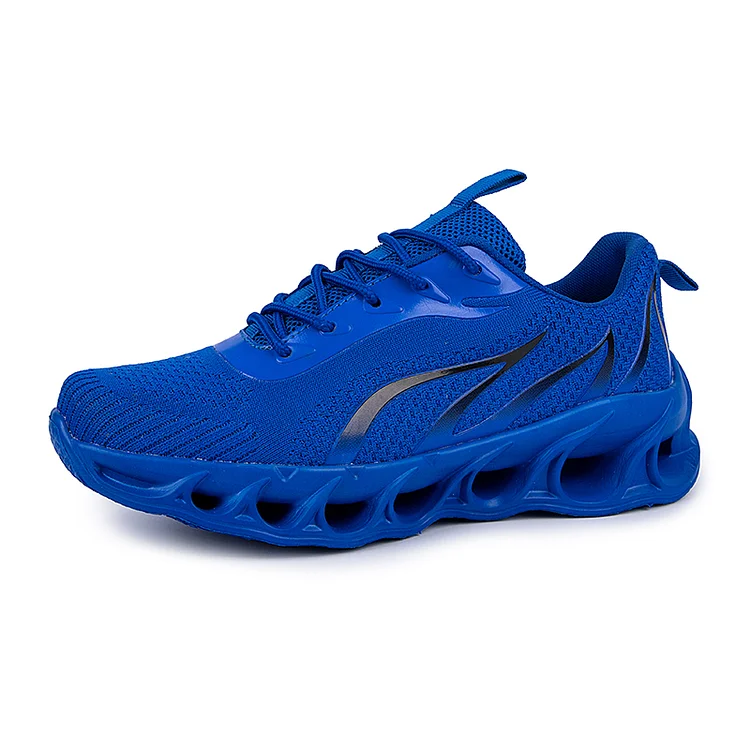 Metelo Men's Relieve Foot Pain Perfect Walking Shoes - Blue